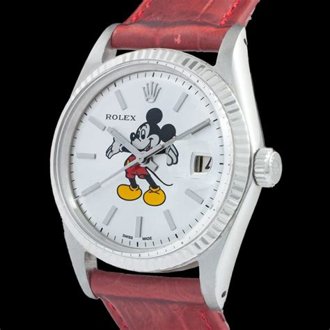 quadrante rolex con topolino|ROLEX DATEJUST 36 TOPOLINO MICKEY MOUSE 1601.